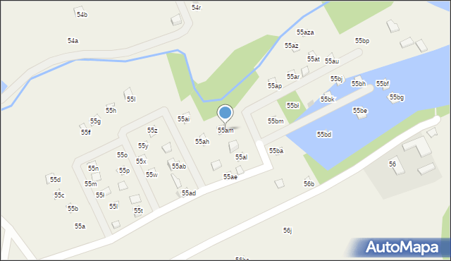 Bogaczewo, Bogaczewo, 55am, mapa Bogaczewo