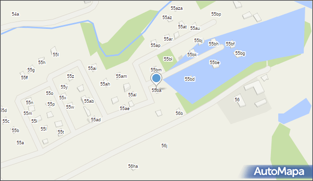 Bogaczewo, Bogaczewo, 55ba, mapa Bogaczewo