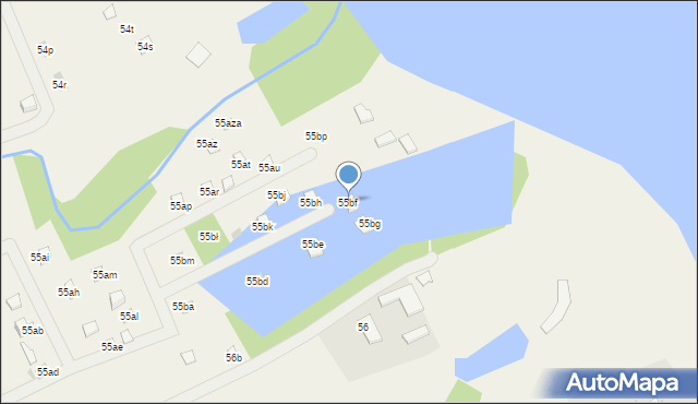 Bogaczewo, Bogaczewo, 55bf, mapa Bogaczewo
