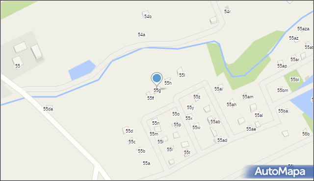 Bogaczewo, Bogaczewo, 55g, mapa Bogaczewo