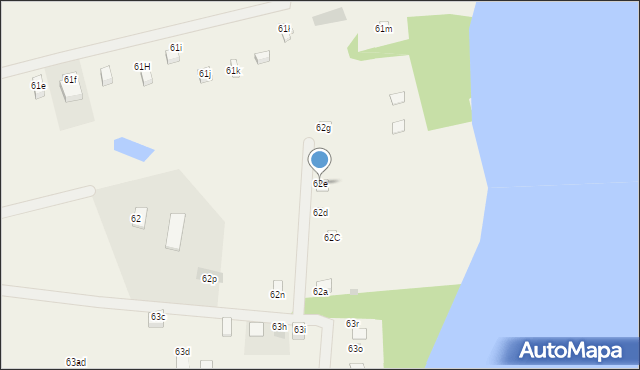 Bogaczewo, Bogaczewo, 62e, mapa Bogaczewo