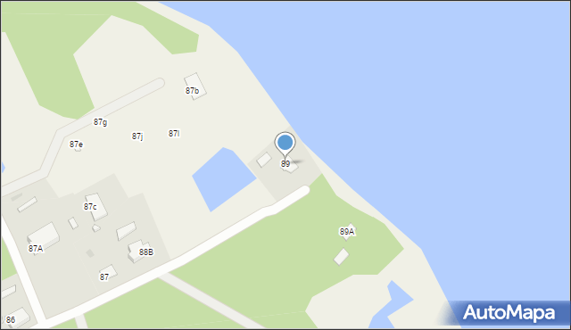 Bogaczewo, Bogaczewo, 89, mapa Bogaczewo