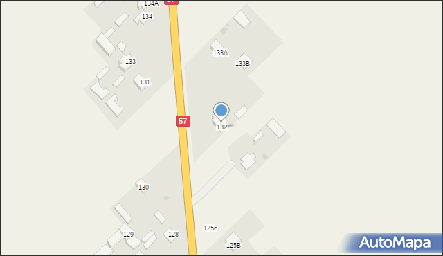 Bogate, Bogate, 132, mapa Bogate