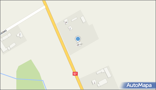 Bogate, Bogate, 1A, mapa Bogate