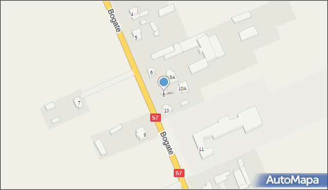 Bogate, Bogate, 8, mapa Bogate