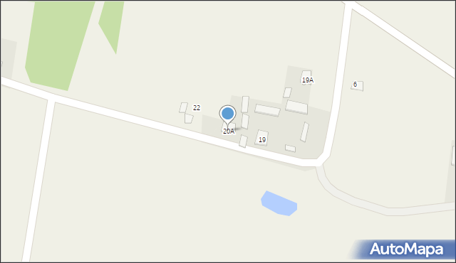 Bogdanka, Bogdanka, 20A, mapa Bogdanka