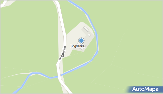 Bogdanka, Bogdanka, 1, mapa Bogdanka