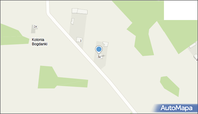 Bogdanki, Bogdanki, 3a, mapa Bogdanki