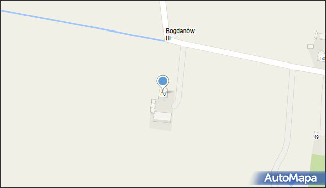 Bogdanów, Bogdanów, 46, mapa Bogdanów