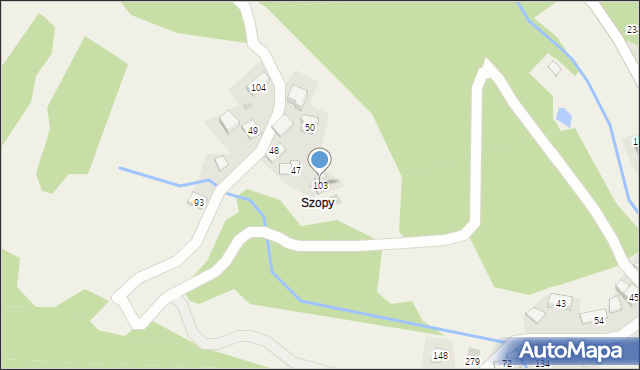 Bogdanówka, Bogdanówka, 103, mapa Bogdanówka