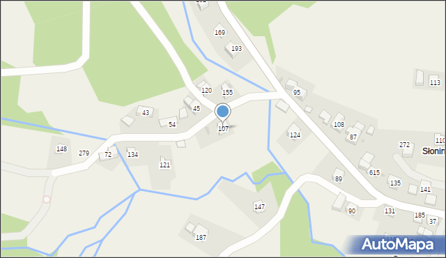 Bogdanówka, Bogdanówka, 107, mapa Bogdanówka
