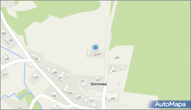 Bogdanówka, Bogdanówka, 113, mapa Bogdanówka