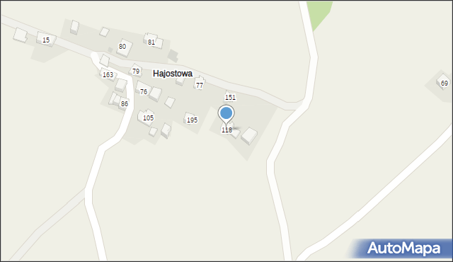 Bogdanówka, Bogdanówka, 118, mapa Bogdanówka