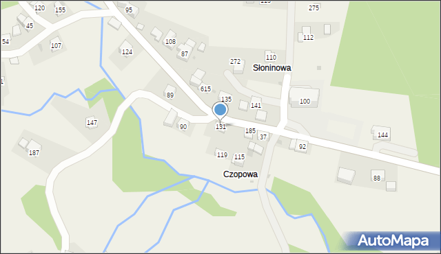 Bogdanówka, Bogdanówka, 131, mapa Bogdanówka