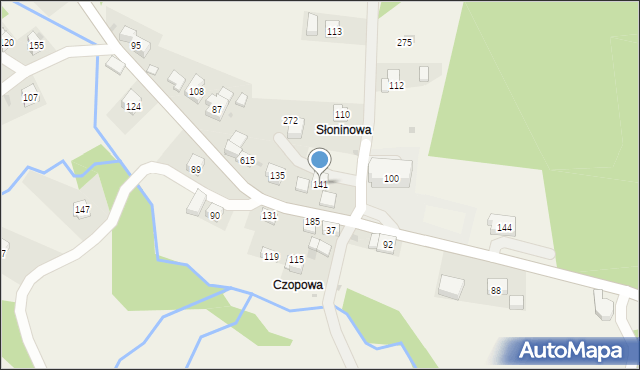 Bogdanówka, Bogdanówka, 141, mapa Bogdanówka