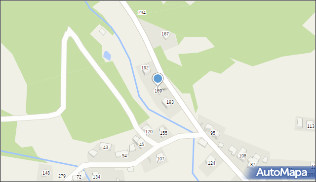 Bogdanówka, Bogdanówka, 169, mapa Bogdanówka