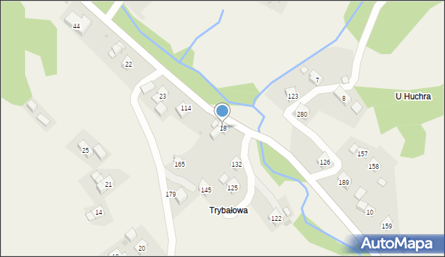 Bogdanówka, Bogdanówka, 18, mapa Bogdanówka