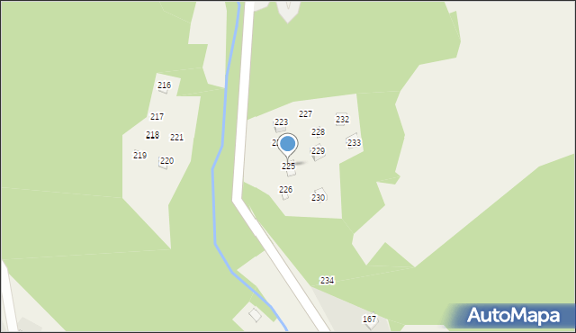 Bogdanówka, Bogdanówka, 225, mapa Bogdanówka