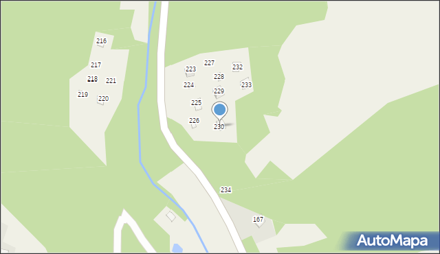 Bogdanówka, Bogdanówka, 231, mapa Bogdanówka