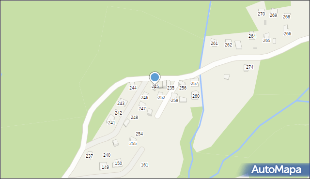 Bogdanówka, Bogdanówka, 251, mapa Bogdanówka