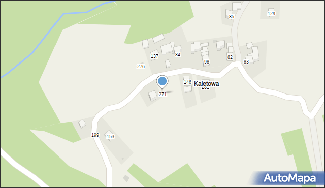 Bogdanówka, Bogdanówka, 271, mapa Bogdanówka