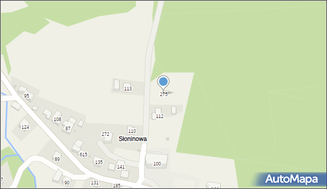 Bogdanówka, Bogdanówka, 275, mapa Bogdanówka