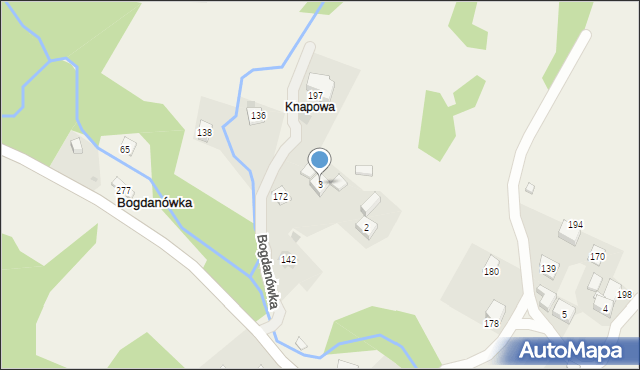 Bogdanówka, Bogdanówka, 3, mapa Bogdanówka
