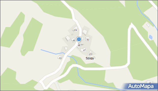 Bogdanówka, Bogdanówka, 48, mapa Bogdanówka