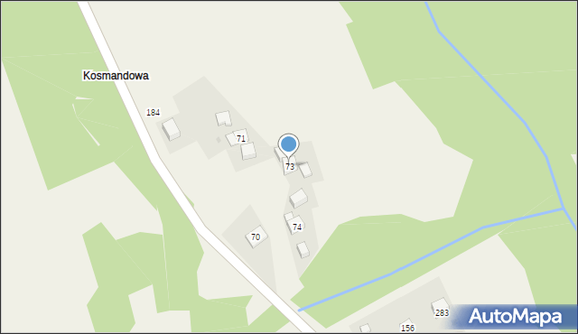 Bogdanówka, Bogdanówka, 73, mapa Bogdanówka