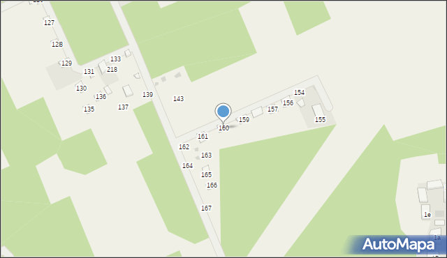 Boginia, Boginia, 160, mapa Boginia