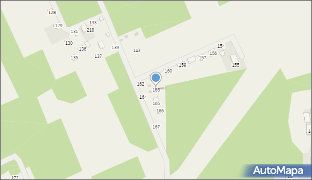 Boginia, Boginia, 163, mapa Boginia