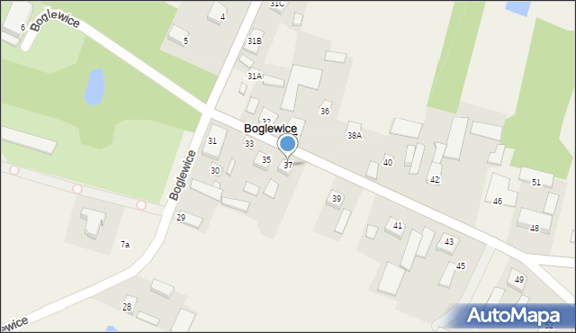 Boglewice, Boglewice, 37, mapa Boglewice