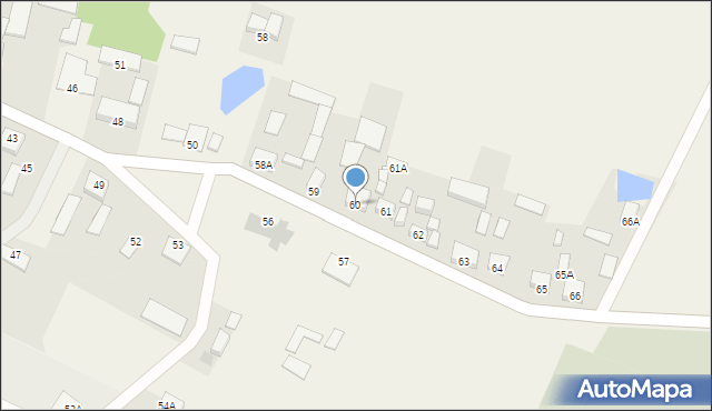 Boglewice, Boglewice, 60, mapa Boglewice