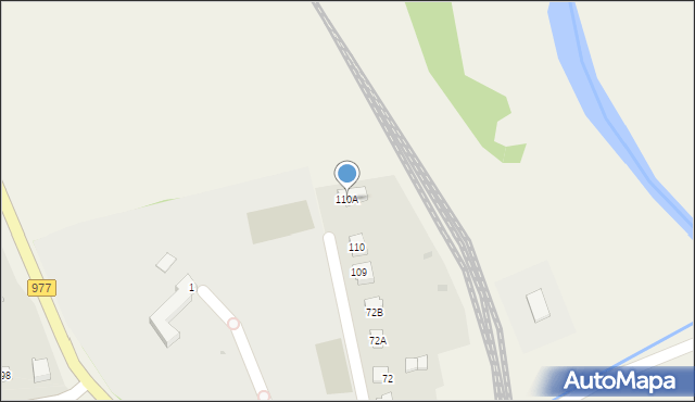 Bogoniowice, Bogoniowice, 110A, mapa Bogoniowice