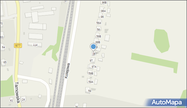 Bogoniowice, Bogoniowice, 68a, mapa Bogoniowice