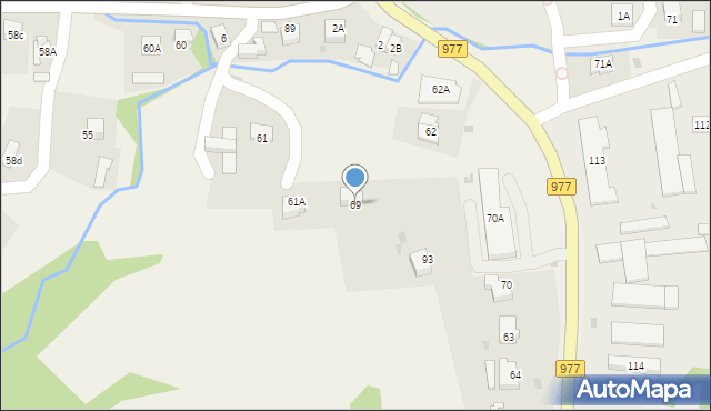 Bogoniowice, Bogoniowice, 69, mapa Bogoniowice