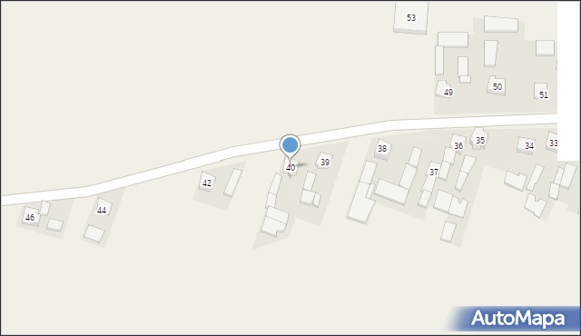 Bogoria Skotnicka, Bogoria Skotnicka, 40, mapa Bogoria Skotnicka