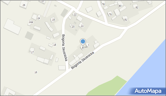 Bogoria Skotnicka, Bogoria Skotnicka, 8, mapa Bogoria Skotnicka