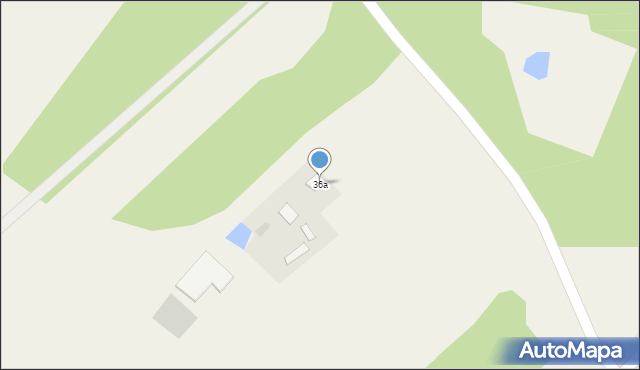 Boguchwała, Boguchwała, 36a, mapa Boguchwała