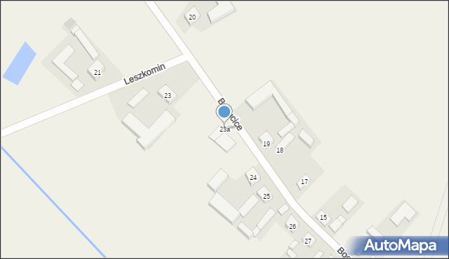 Bogucice, Bogucice, 23a, mapa Bogucice