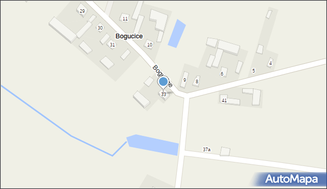 Bogucice, Bogucice, 33, mapa Bogucice