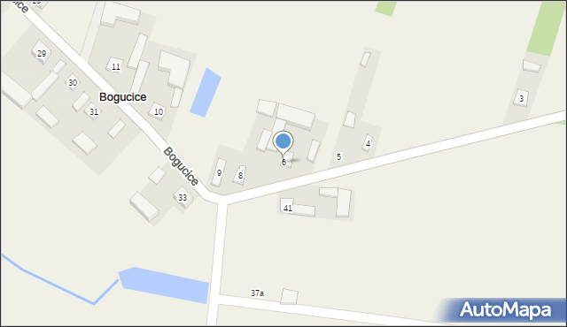 Bogucice, Bogucice, 6, mapa Bogucice