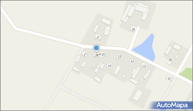 Bogucin, Bogucin, 16, mapa Bogucin