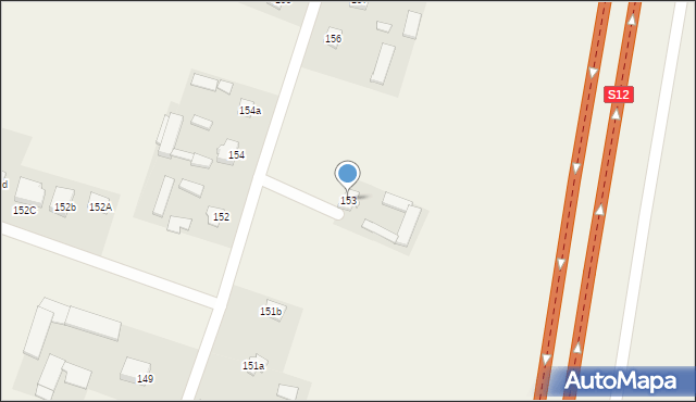 Bogucin, Bogucin, 153, mapa Bogucin