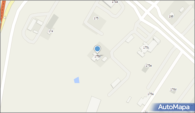 Bogucin, Bogucin, 175b, mapa Bogucin