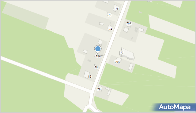 Bogucin, Bogucin, 78A, mapa Bogucin