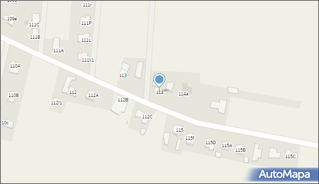 Bogucin, Bogucin, 114, mapa Bogucin