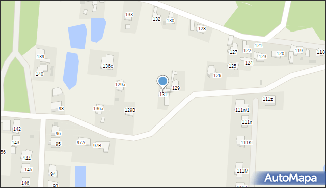 Bogucin, Bogucin, 131, mapa Bogucin