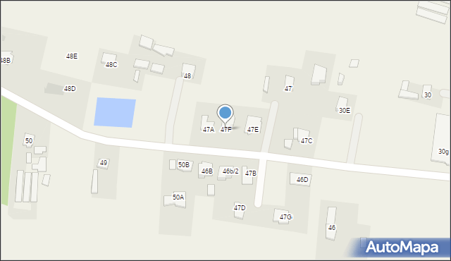 Bogucin, Bogucin, 47F, mapa Bogucin