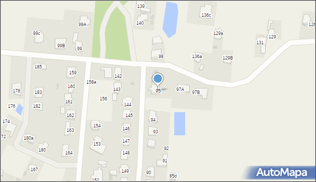 Bogucin, Bogucin, 95, mapa Bogucin